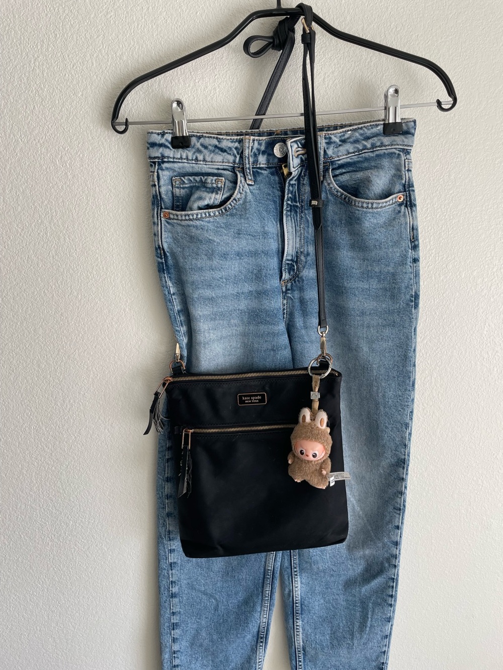 kate spade Black Nylon Crossbody